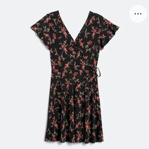 Kaileigh faux wrap dress
